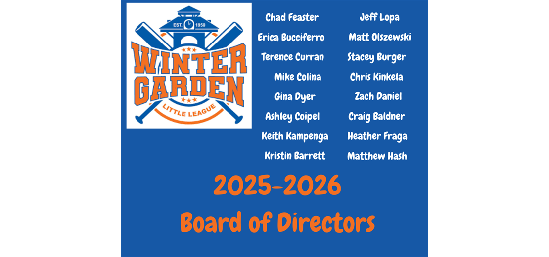 2025-2026 Board of Directors